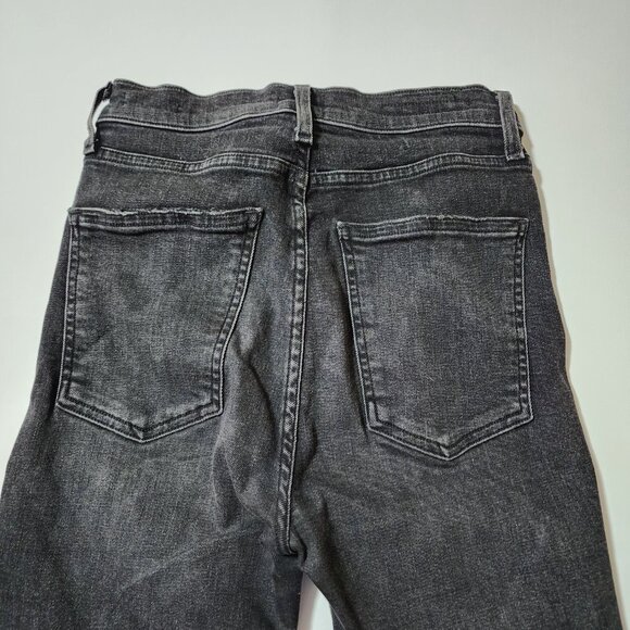 Talula x Agolde Black Wash Stretch Denim Sky High Skinny Jeans - Picture 3 of 9